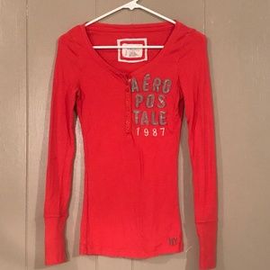 Aeropostale Long Sleeve Shirts